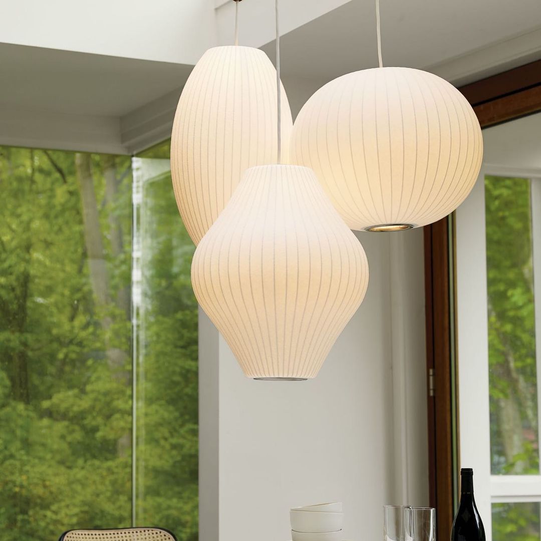 Bubble Swing Arm Pendant Lamp