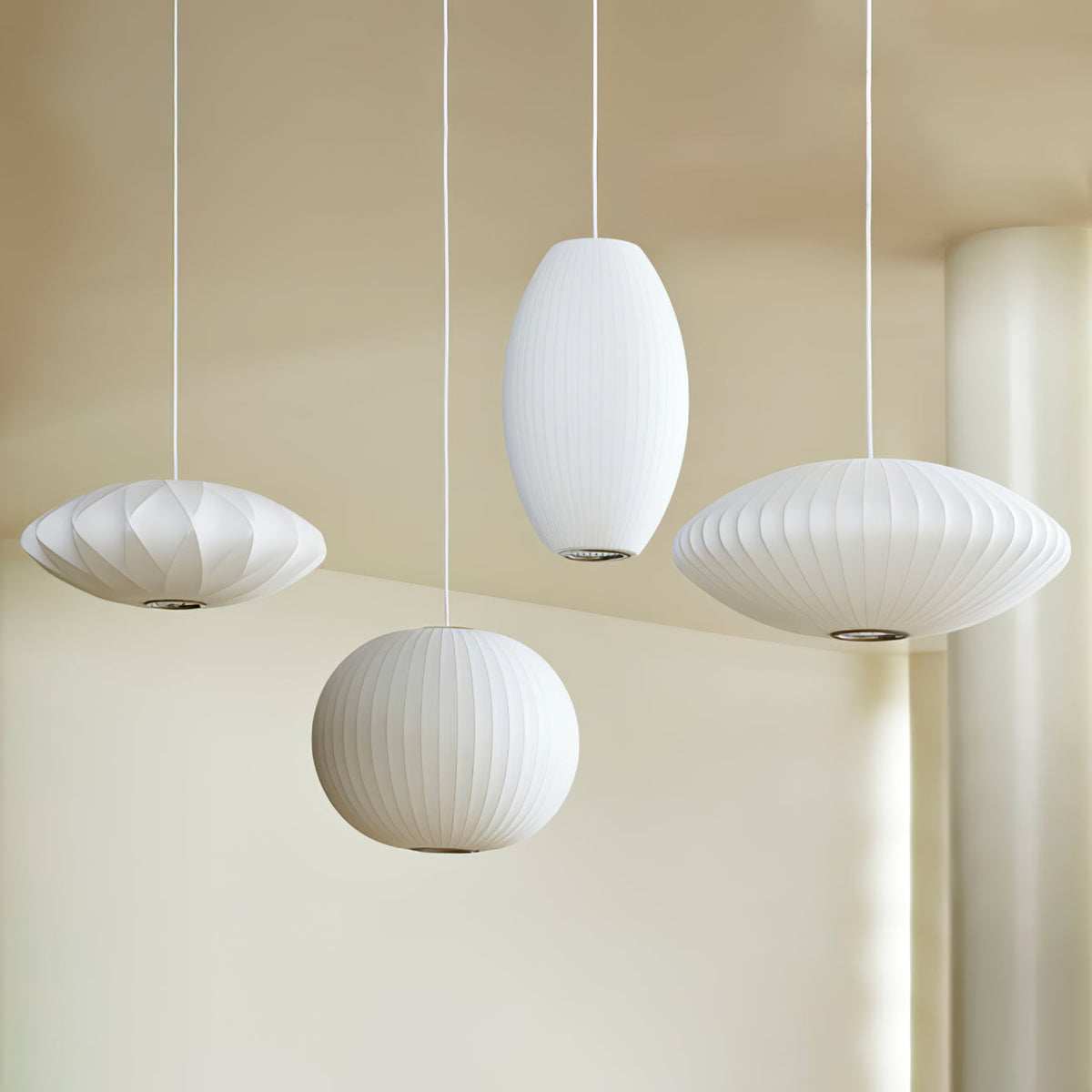 Bubble Swing Arm Pendant Lamp