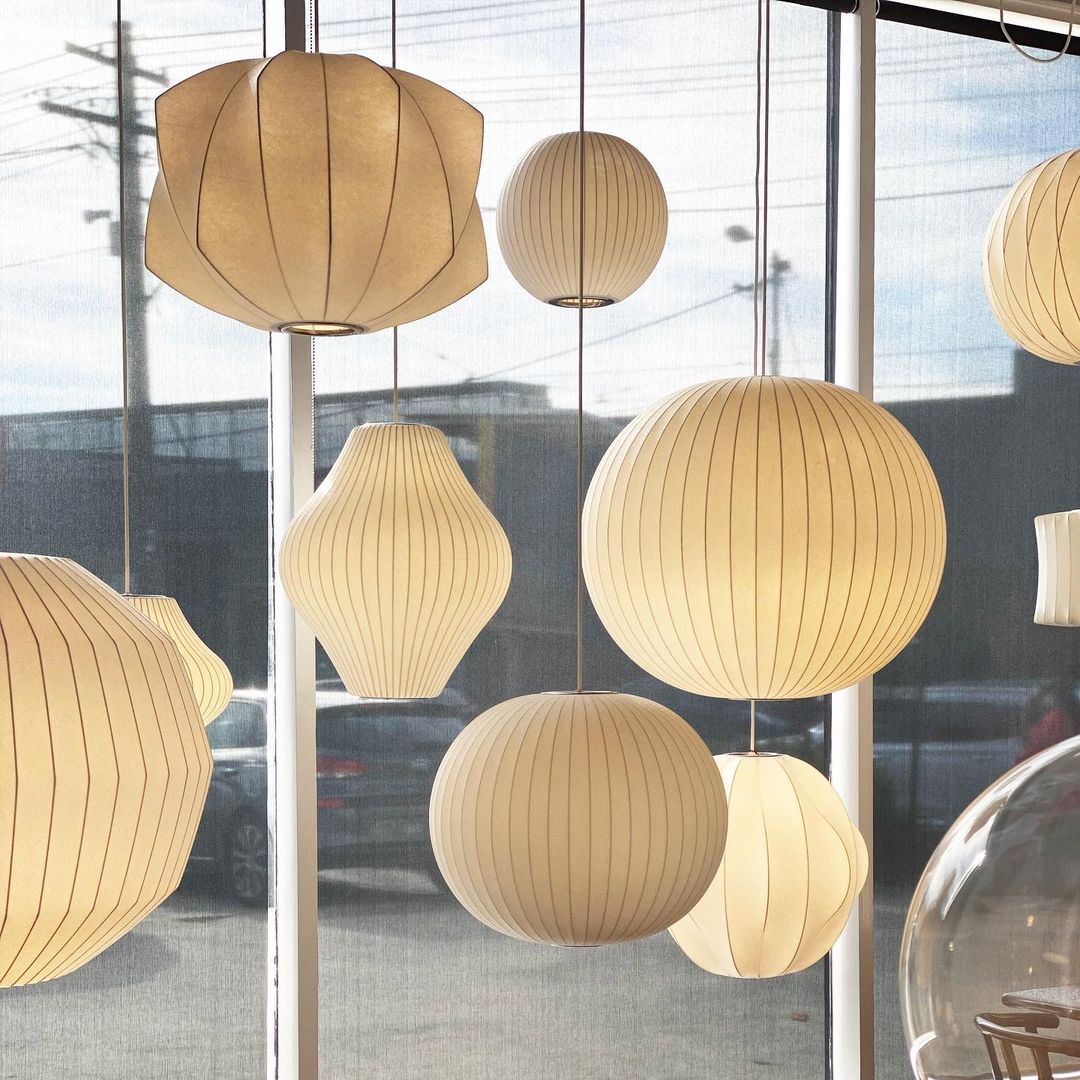 Bubble Swing Arm Pendant Lamp