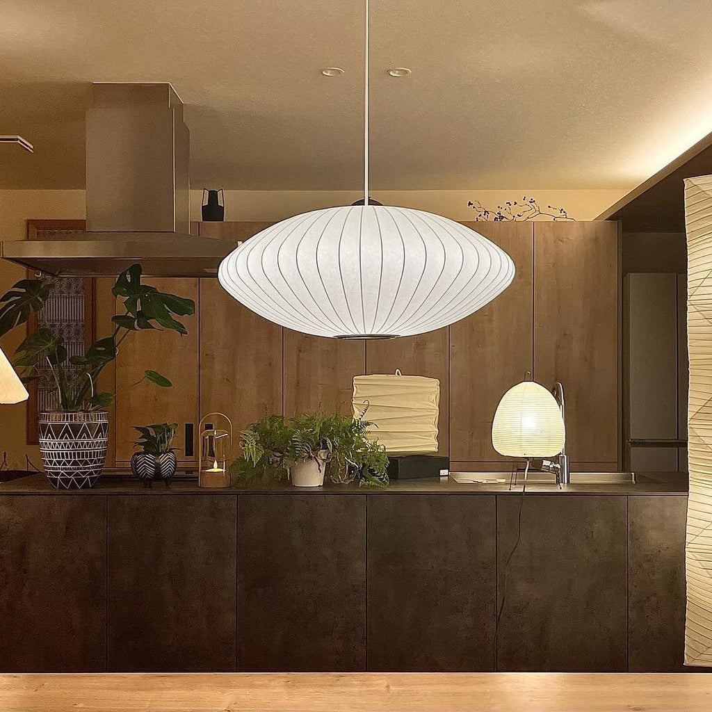 Bubble Swing Arm Pendant Lamp