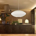 Bubble Swing Arm Pendant Lamp