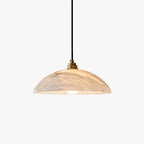 Alabaster Dome Swag Alabaster Pendant Lamp