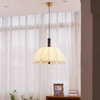 Blossom Fabric Swag Pendant Light