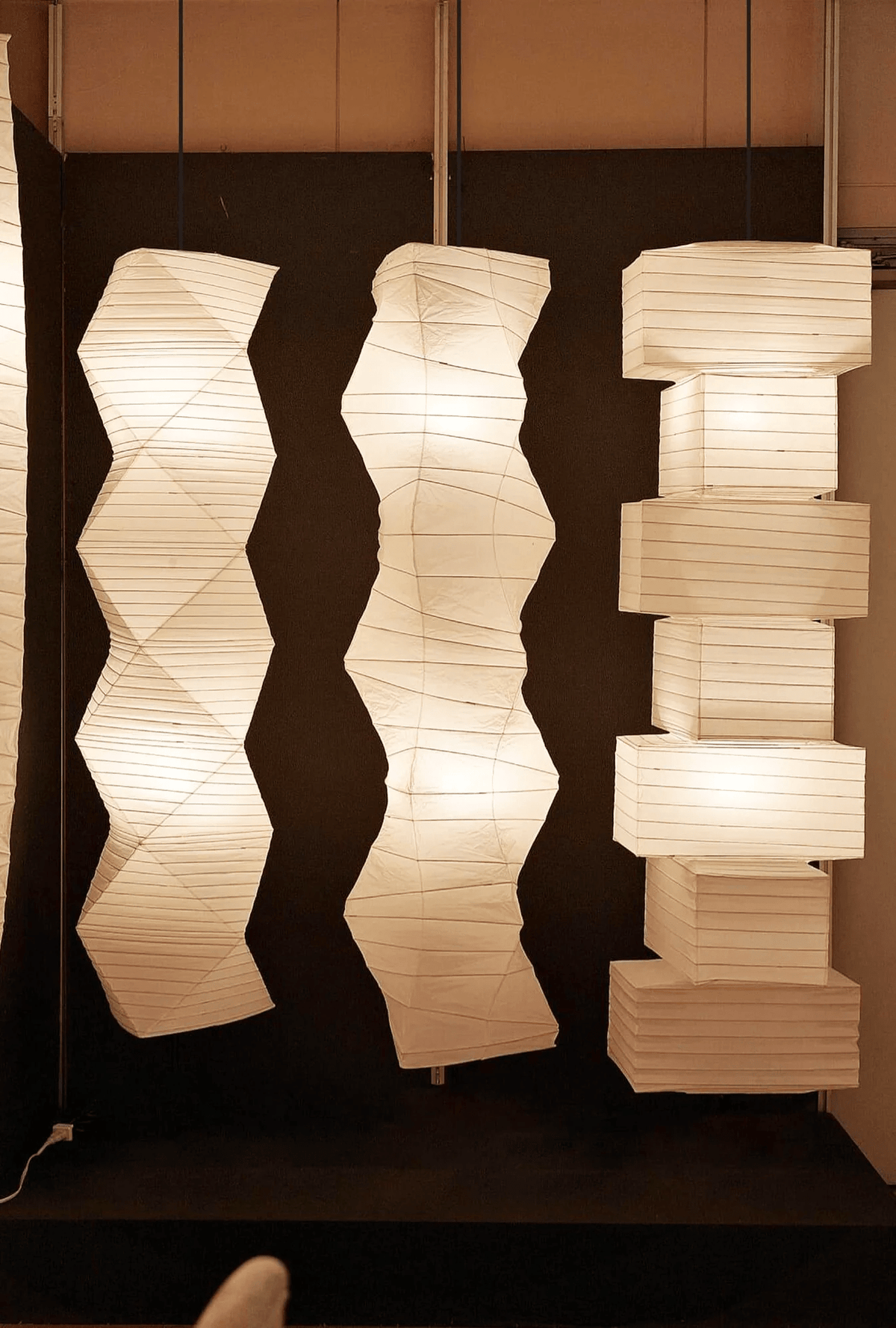 Washi Paper 33N Swag Pendant Light