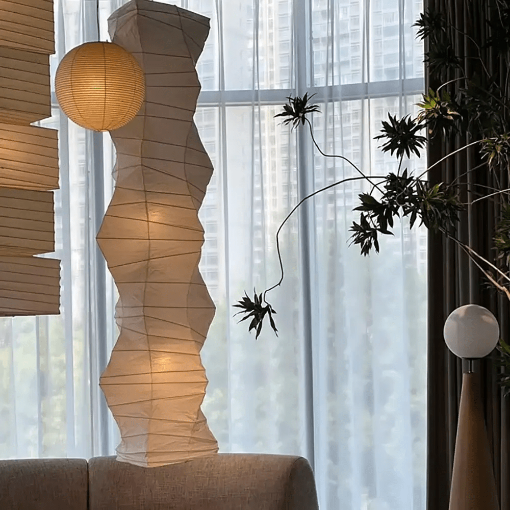 Washi Paper 33N Swag Pendant Light