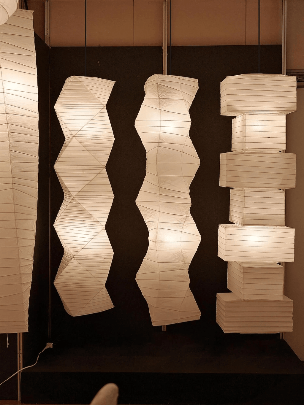 Washi Paper 33N Swag Pendant Light