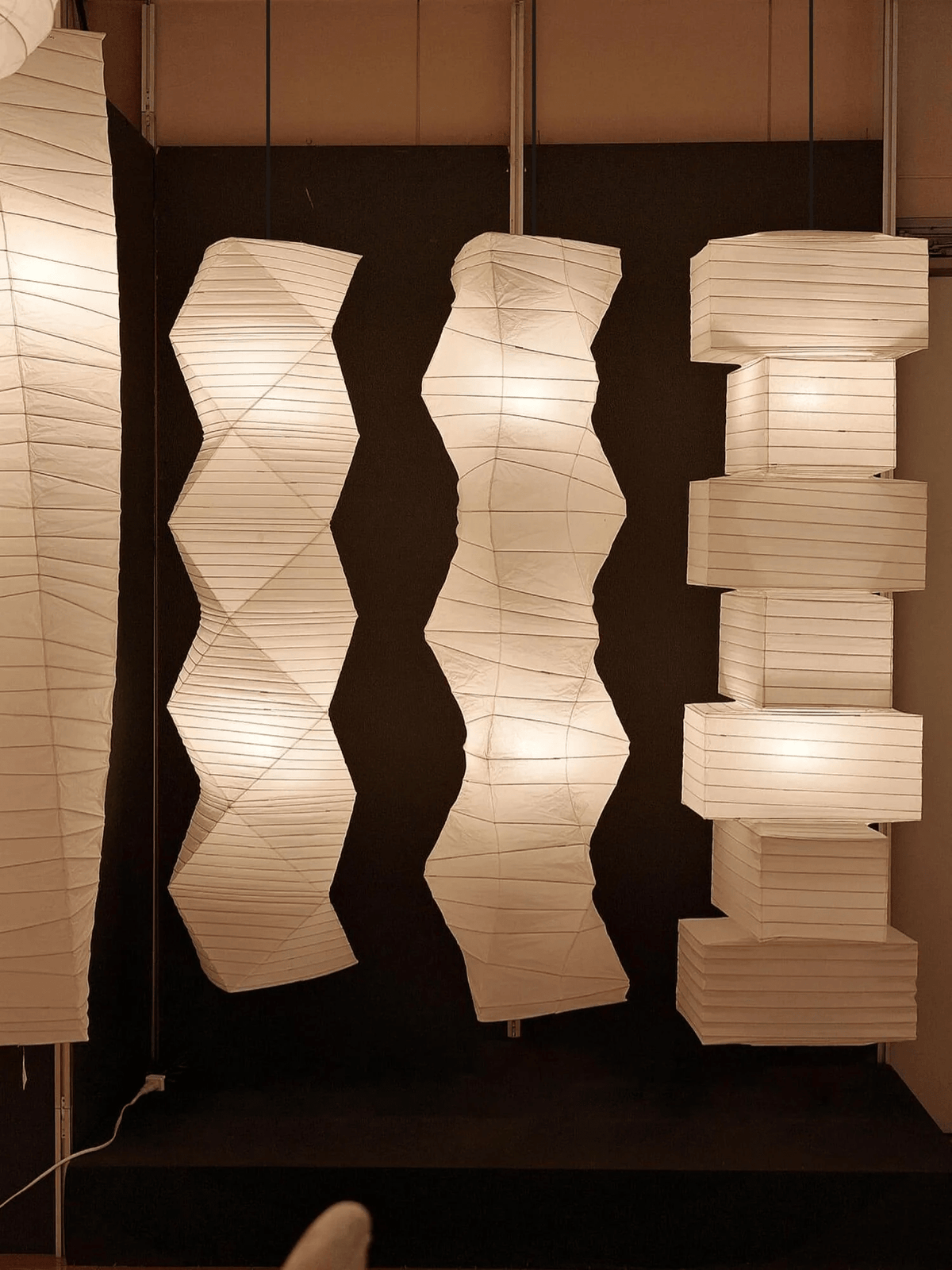 Washi Paper 33N Swag Pendant Light