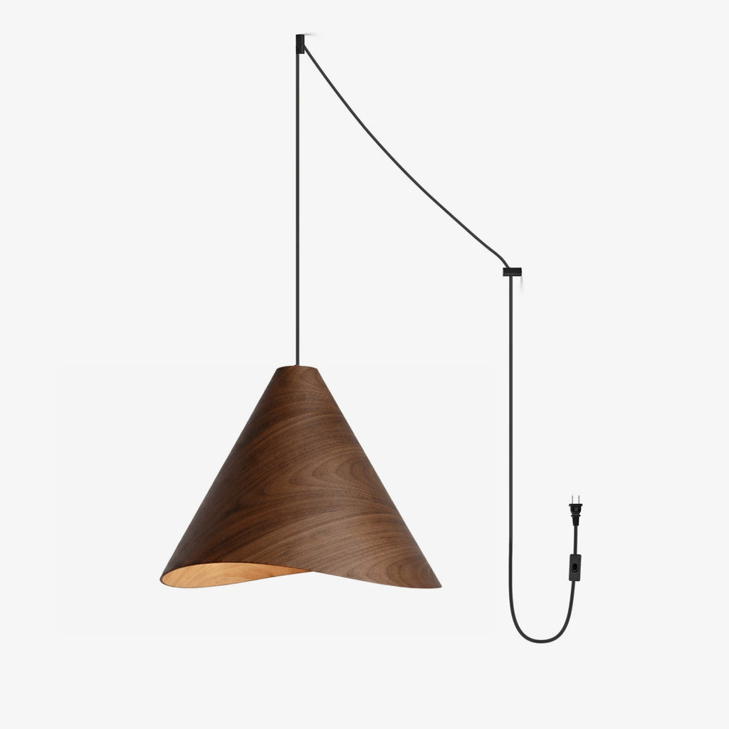 Vela Wood Swag Pendant Light