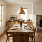Vela Wood Swag Pendant Light