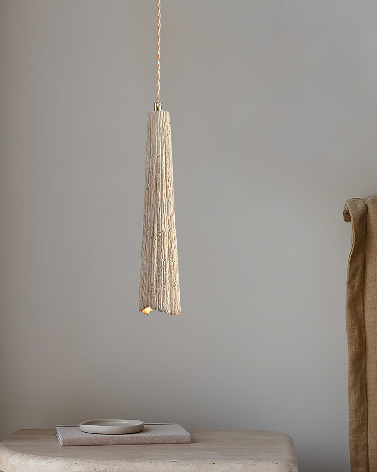 Microcement Swag Pendant Lamp