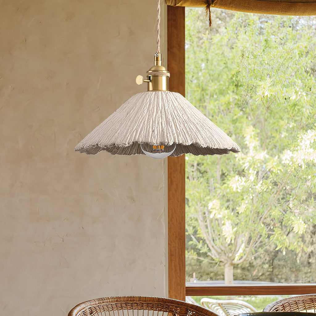 Microcement Swag Pendant Lamp