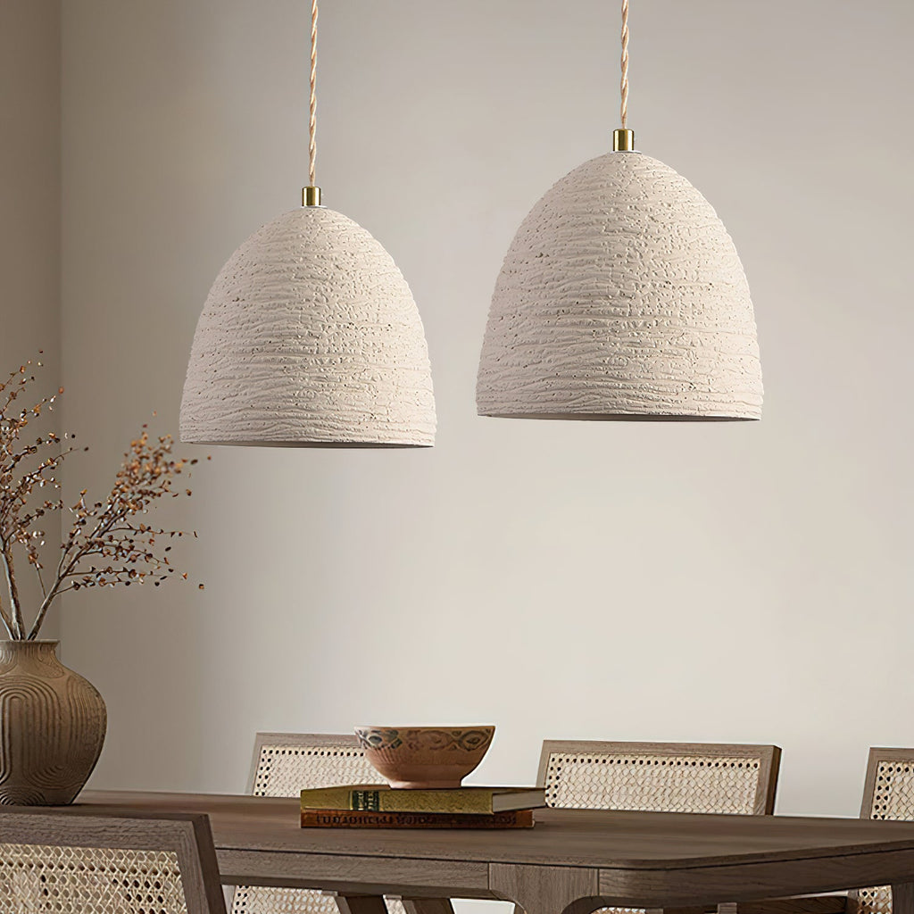 Microcement Swag Pendant Lamp