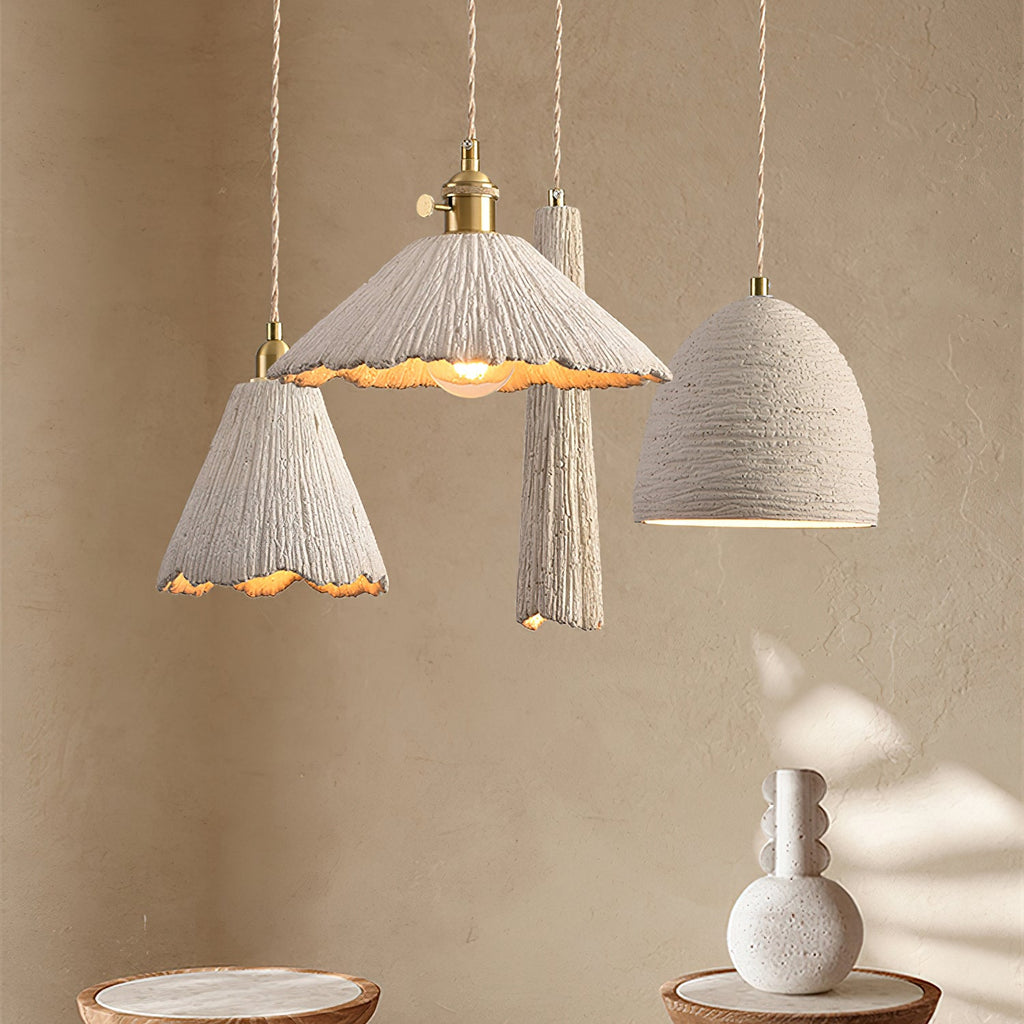 Microcement Swag Pendant Lamp