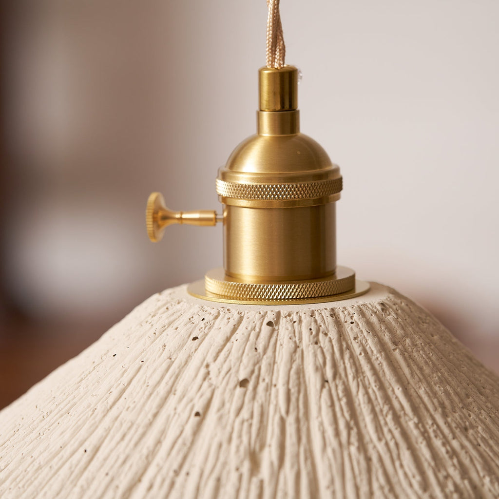 Microcement Swag Pendant Lamp