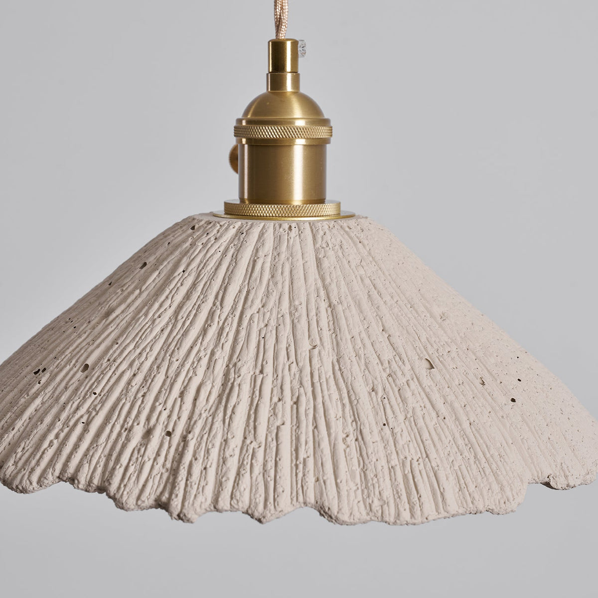 Microcement Swag Pendant Lamp