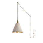 Microcement Swag Pendant Lamp