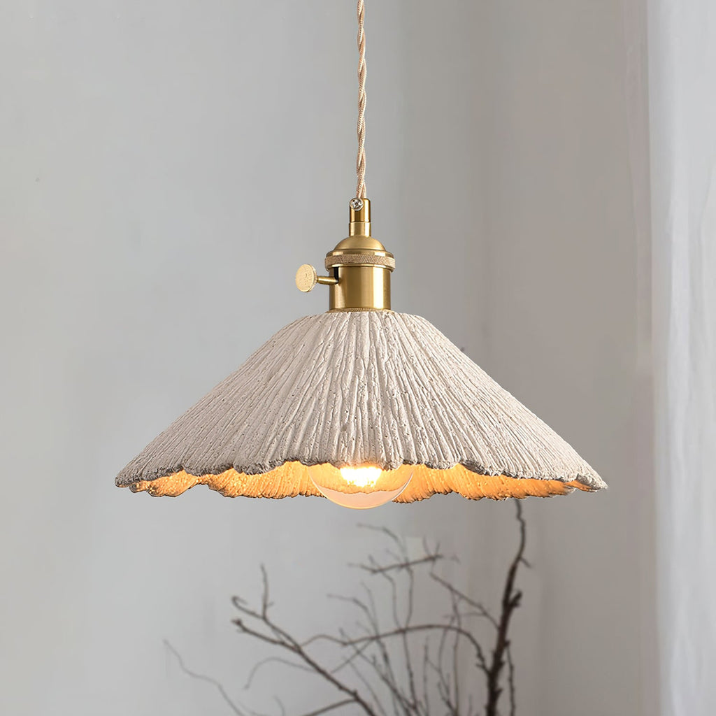 Microcement Swag Pendant Lamp