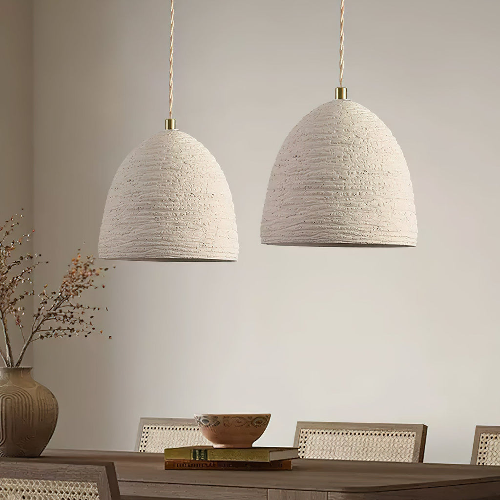 Microcement Swag Pendant Lamp