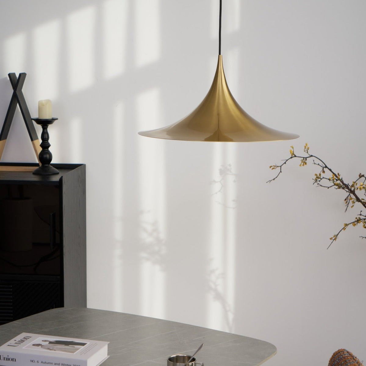 Semi Swag Pendant Light