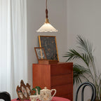 Flower Petals Swag Pendant Lamp