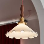 Flower Petals Swag Pendant Lamp