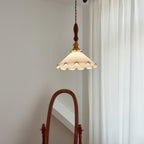Flower Petals Swag Pendant Lamp