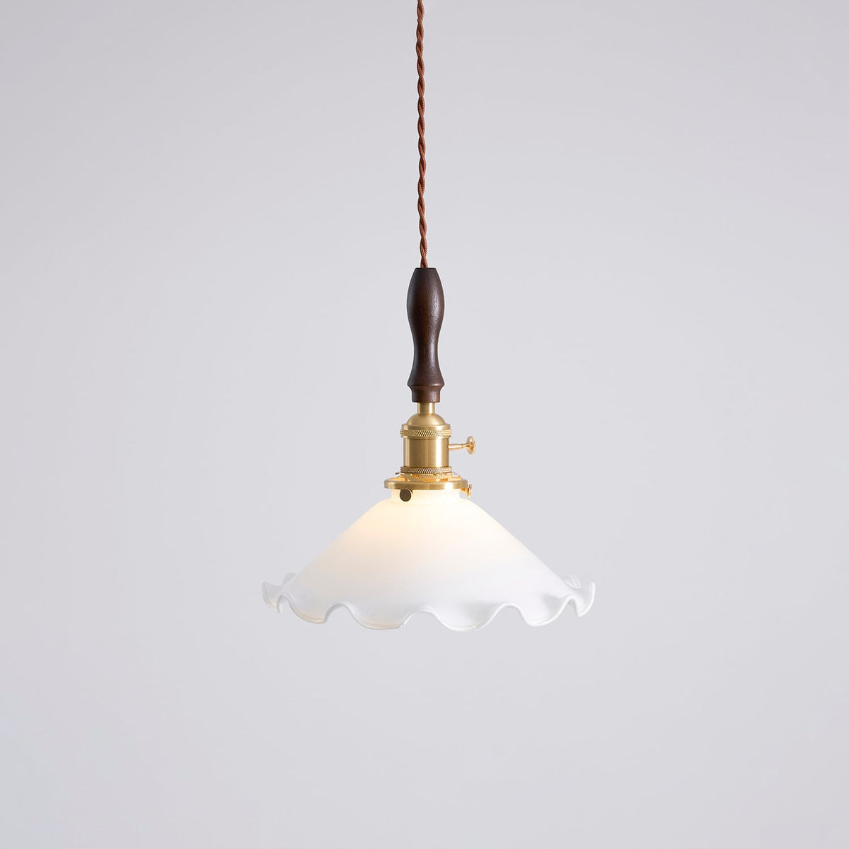 Flower Petals Swag Pendant Lamp