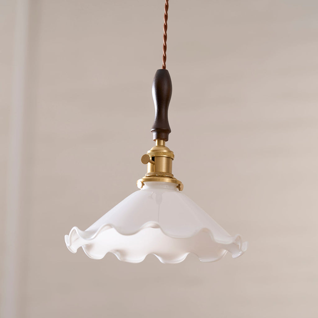 Flower Petals Swag Pendant Lamp