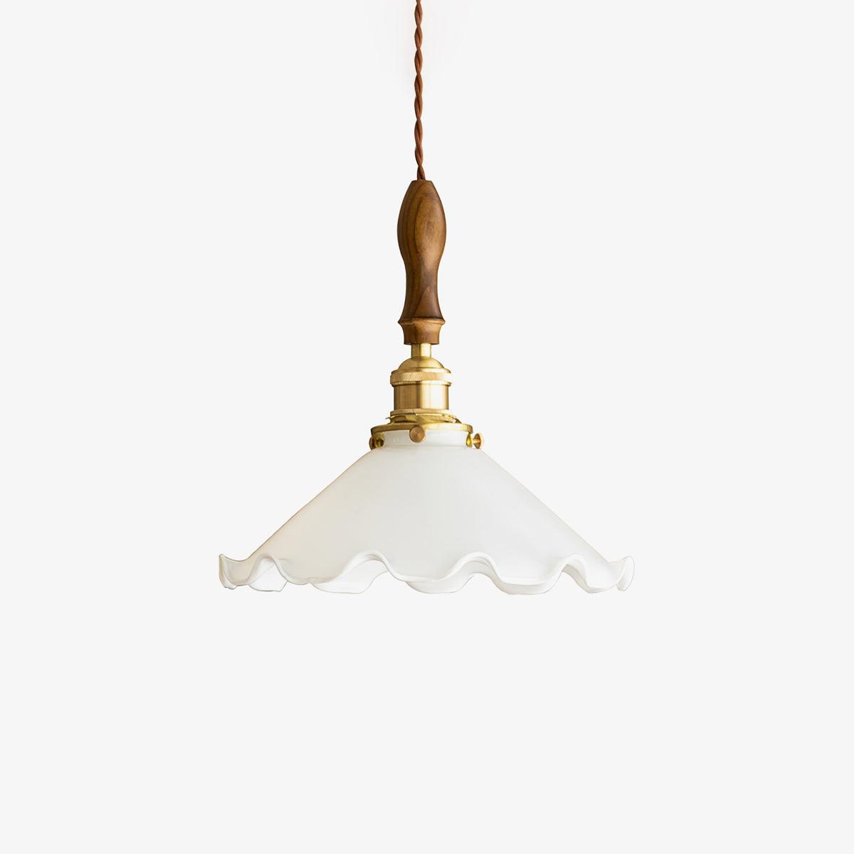 Flower Petals Swag Pendant Lamp