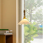 Flower Petals Swag Pendant Lamp