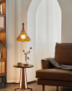 Tiffany Stained Glass Swag Pendant Lamp