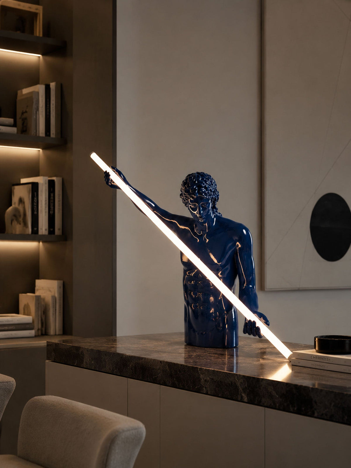 Atlas Beam Sculpture Lamp