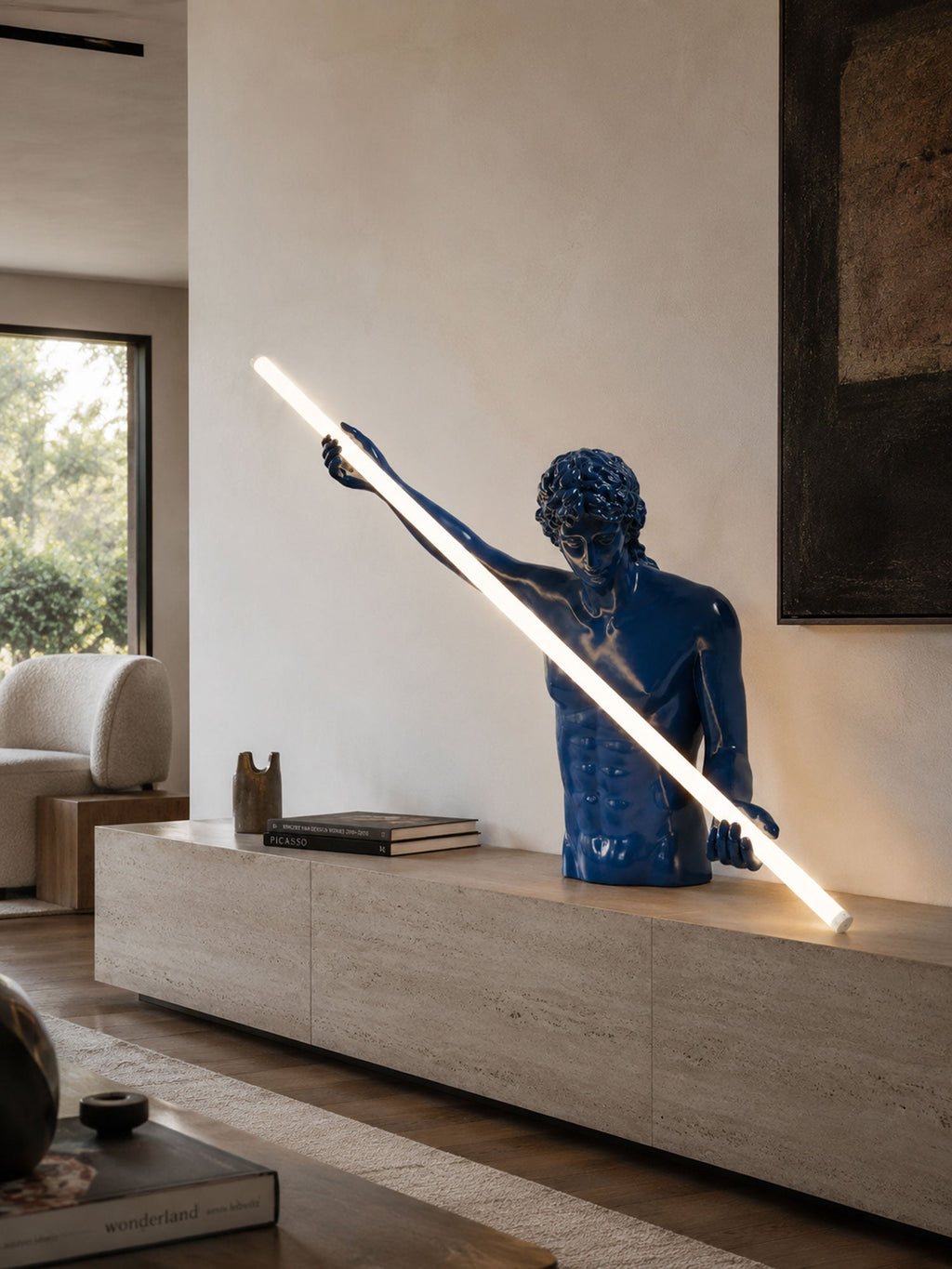 Atlas Beam Sculpture Lamp