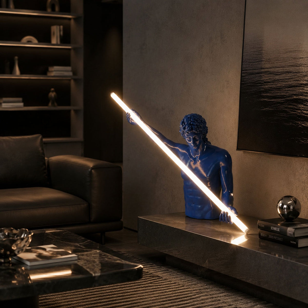 Atlas Beam Sculpture Lamp