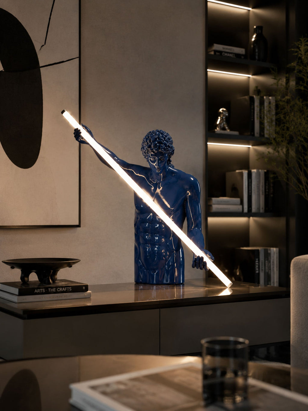 Atlas Beam Sculpture Lamp