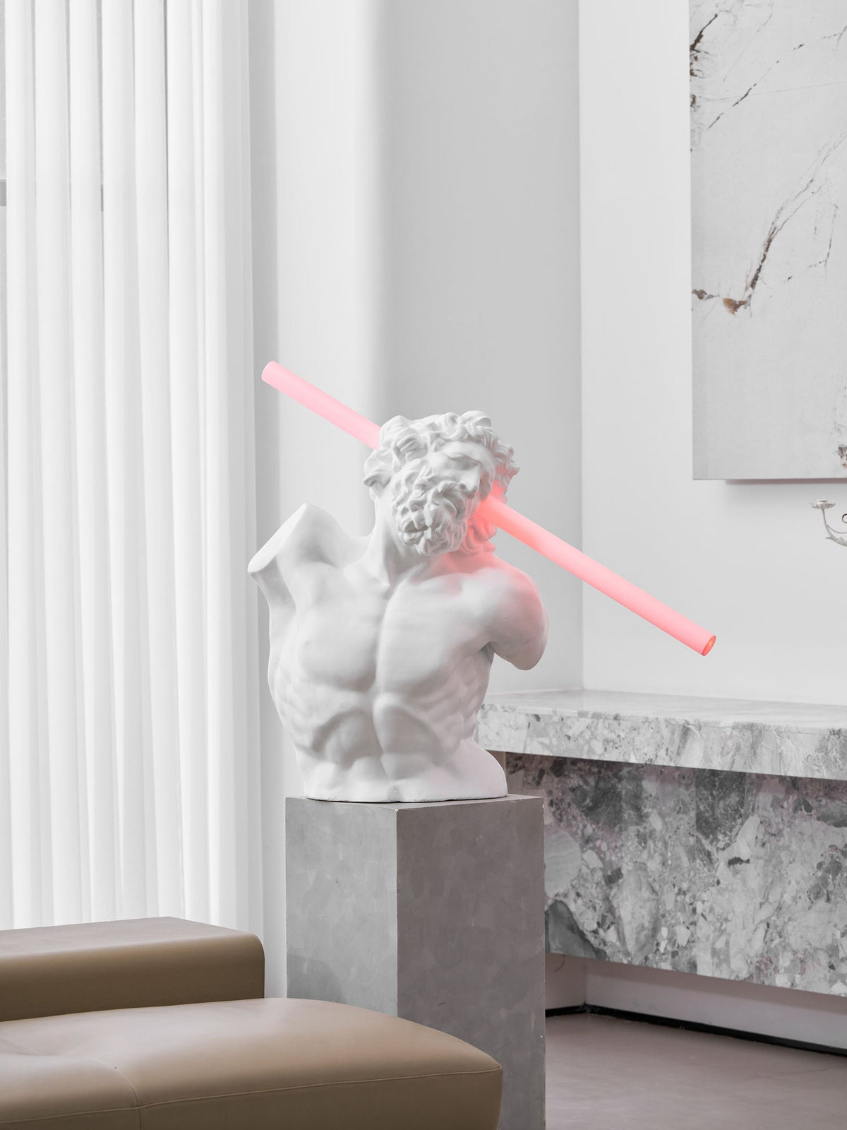 Helios Strike Sculpture Lamp