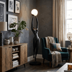 Luna Reach Sculpture Floor Lamp