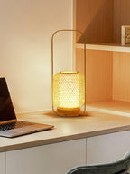 Bamboo Lantern Table Lamp