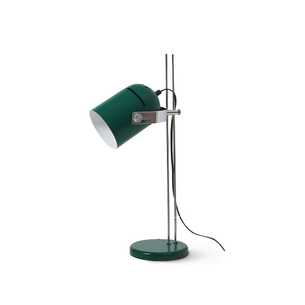 ∅ 5.9″ x H 19.7″ / Dia 15cm x H 50cm / Chrome & Green / US Plug