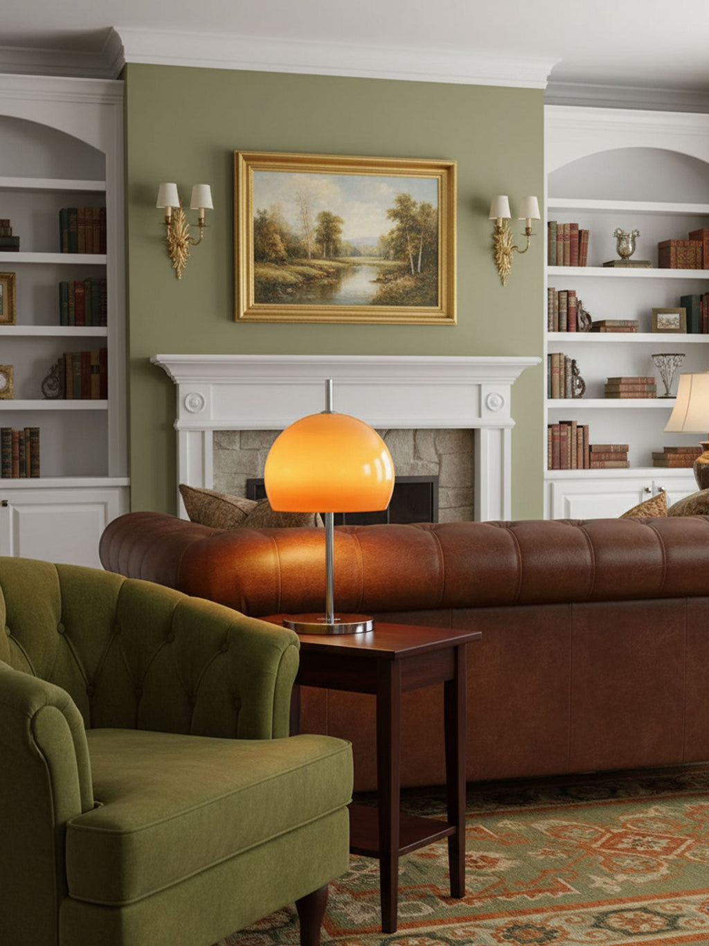 Mushroom Bauhaus Table Lamp