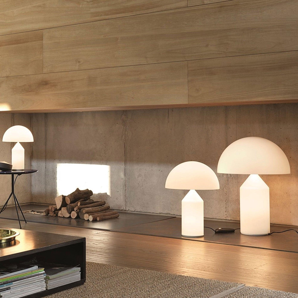 Dorsey Glass Mushroom Table Lamp