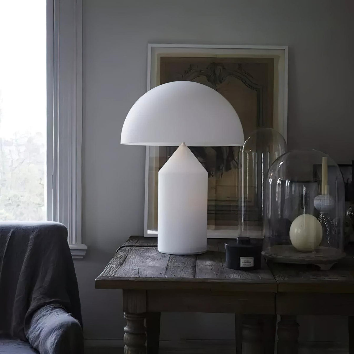 Dorsey Glass Mushroom Table Lamp