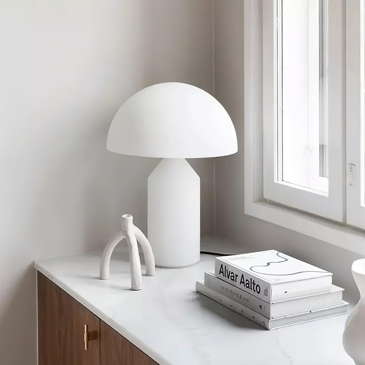 Dorsey Glass Mushroom Table Lamp
