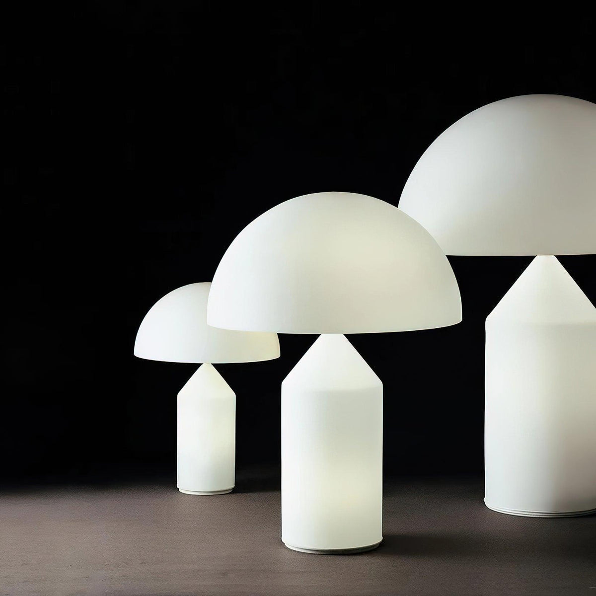 Dorsey Glass Mushroom Table Lamp