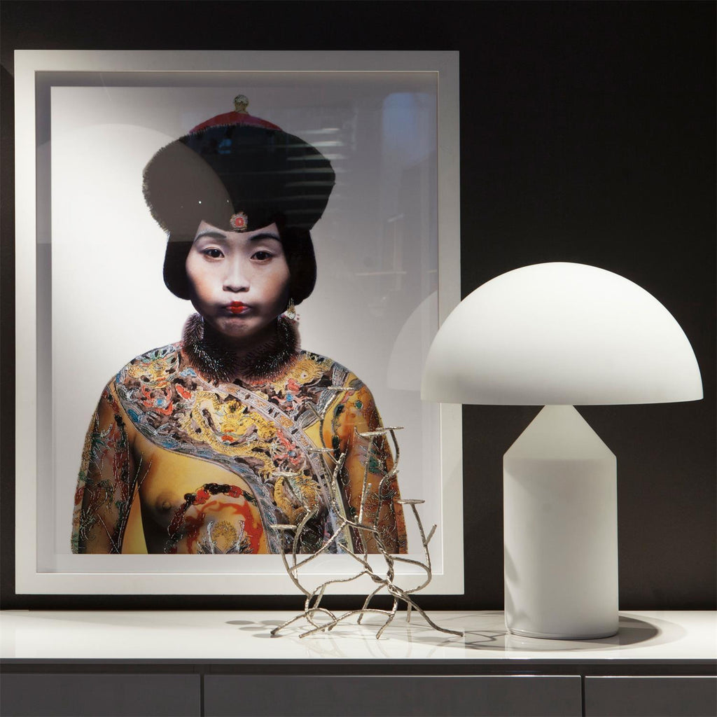 Dorsey Glass Mushroom Table Lamp