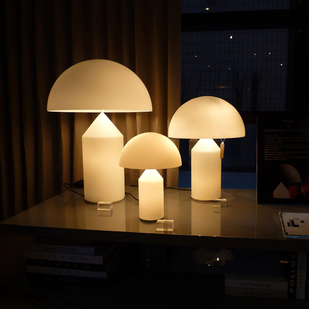 Dorsey Glass Mushroom Table Lamp