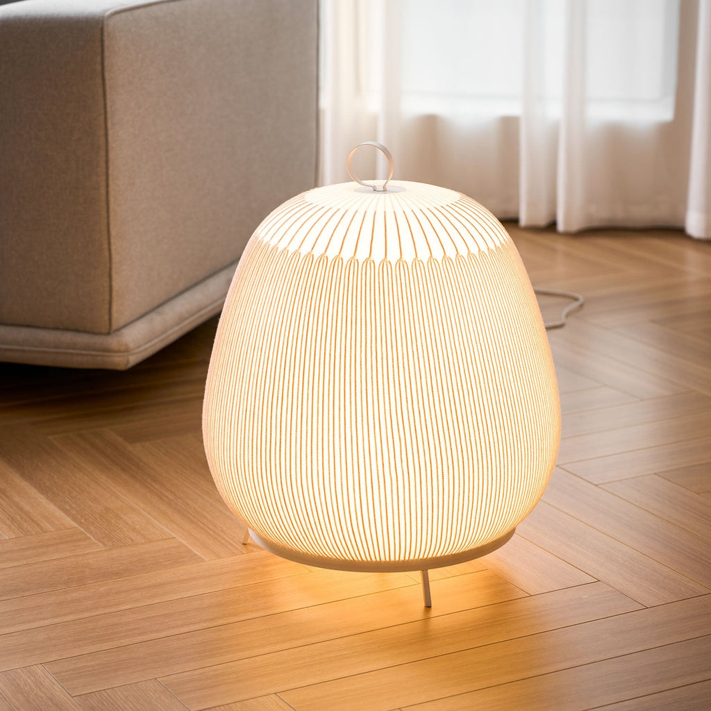 Lantern Knit Table Lamp