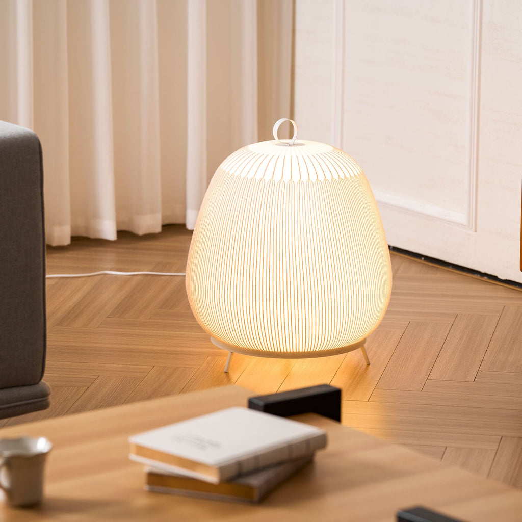 Lantern Knit Table Lamp
