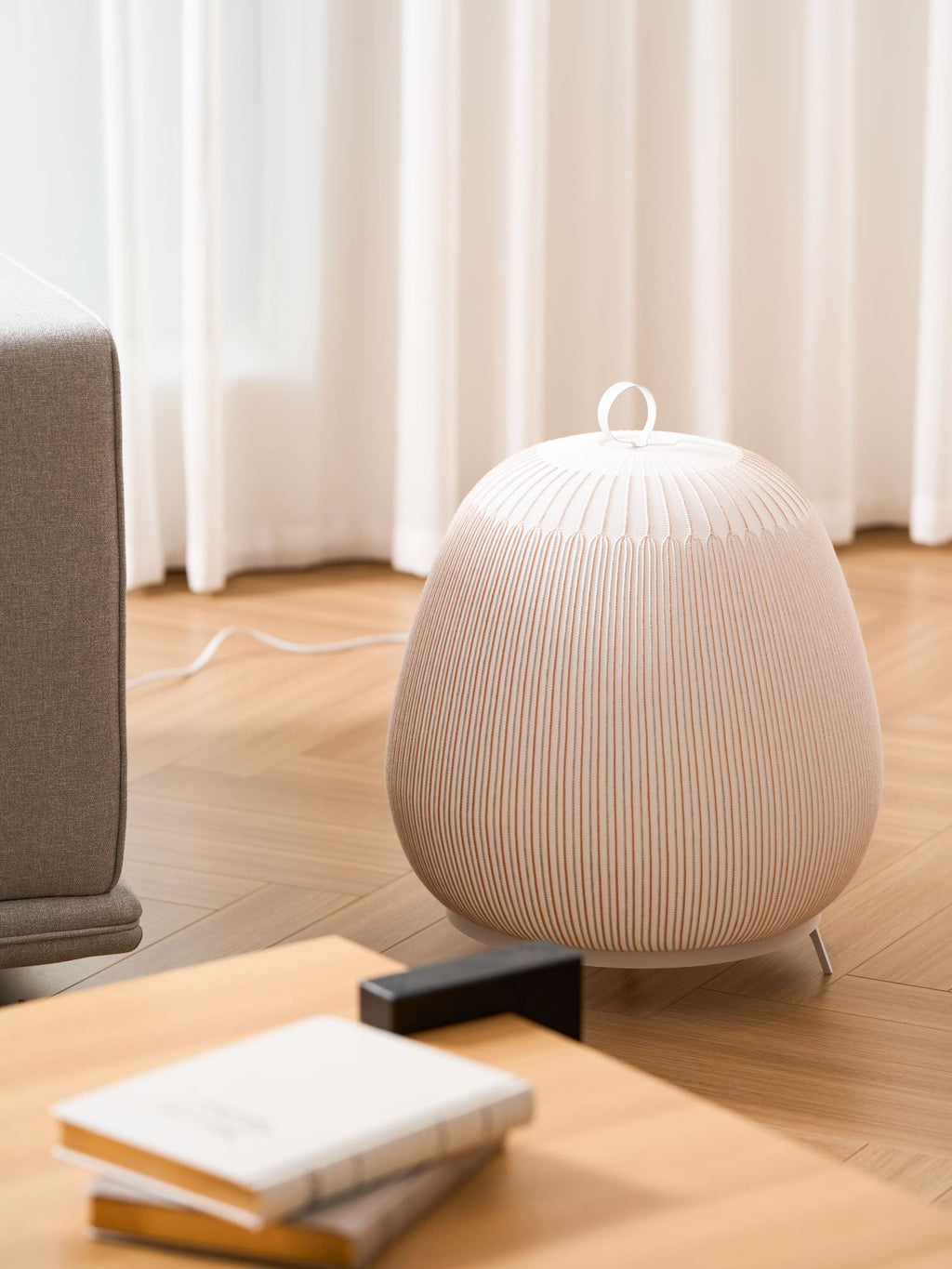 Lantern Knit Table Lamp