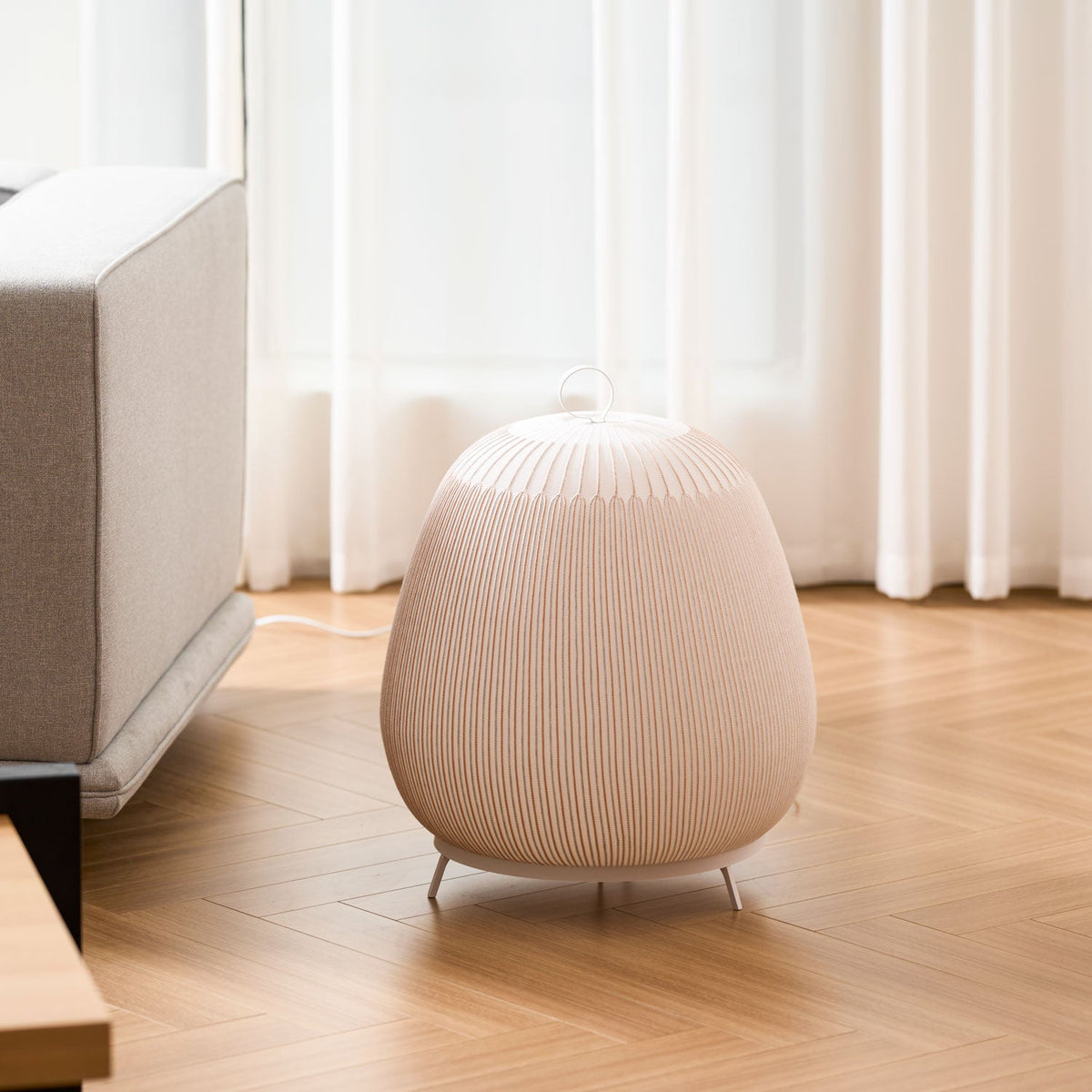 Lantern Knit Table Lamp